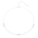 Spot 925 Sterling Silver Electroplated Titanium Steel INS Fashion Sweet And Cute Bow Necklace_ipsvogv.com