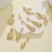 Exaggerated Jewelry INS Simple Tassel High-end Luxury Water Drop Earrings_ipsvogv.com