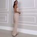 Women's Summer New Fashion Tube Top Waist Solid Color Wide Leg Jumpsuit Women's Clothing_ipsvogv.com