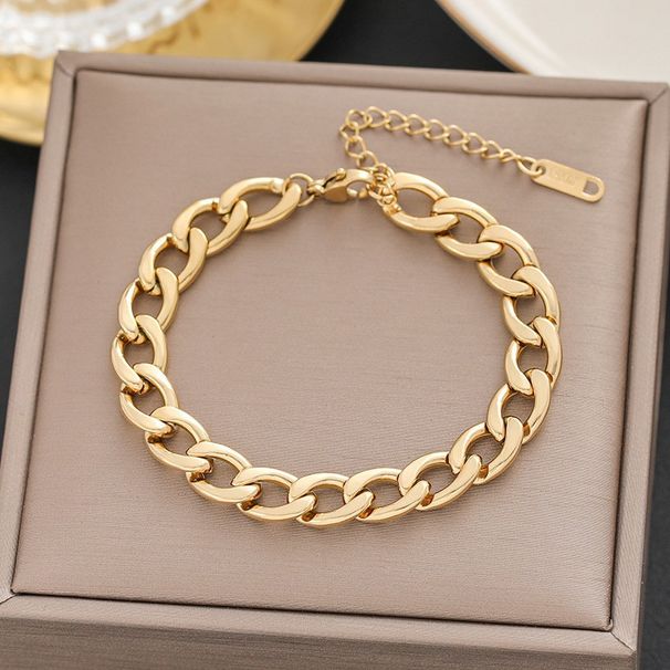 Brass Electroplated Gold Hot Selling Heavy Industry High-end Men's Women's Necklac Fashionable And Versatile_ipsvogv.com