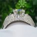 New Platinum Luxury Banquet Men's And Women's Engagement Ring_ipsvogv.com
