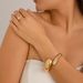 Irregular Alloy Bangle High-end Trendy Design Women's Bracelet_ipsvogv.com
