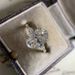 Cao Shi Handpiece 10 * 14mm Oval Zircon Dove Egg Engagement Ring_ipsvogv.com