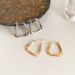Longrui geometric square design sense earrings new trendy temperament internet celebrity personality earrings earrings stud earrings women_ipsvogv.com