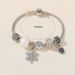niche Pearl Clover Hollowed Out With Diamond Inlay, Snowflake Light Luxury Fashion Bracelet, Female Best Friend_ipsvogv.com
