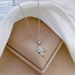 Steel 【 Titanium 】 Light Luxury Cross Flower Internet Celebrity Same Style Deep Pink Necklace For Women's Fashion Trend 【 】_ipsvogv.com