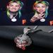 Unisex Necklace Hip Hop Chainsaw Mask Doll Pendant Personality Exaggerated Men's Full Zirconium Hip Hop Accessories_ipsvogv.com