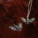 Necklaces Gothic Silver Moth Skull Pendant Necklace_ipsvogv.com