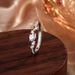 S999 Pure Silver Planet Travel Couple Ring Versatile Light Luxury Couple Ring Zircon Ring Opening Adjustable_ipsvogv.com