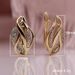 Cao Shi's Korean Version Personality Versatile Fried Dough Twists Weave Irregular Metal Sense Hollow Out Design Female_ipsvogv.com