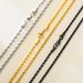 Personality Men's 2.5MM Fried Dough Twists Hip Hop Fashion Necklace Twist Rope Chain_ipsvogv.com