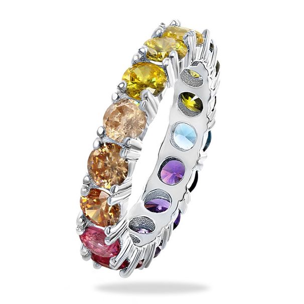 Cao Shi Hot Selling Color Zircon Women's Fashion Ring_ipsvogv.com