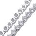 Jin Ao Jewelry INS 4/6MM Hip-Hop 3-Claw Tennis Chain Full Zircon Necklace Unisex Versatile Heart Shape_ipsvogv.com