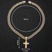 Cross Hip-hop Jewelry Alloy Hip Hop Full Diamond Pendant Cuban Necklace_ipsvogv.com