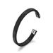 Woven C-shaped Stainless For Women, Bangle Titanium Steel Bracelet_ipsvogv.com