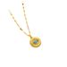 The Popular Blue With Devil's Eyes Türkiye Eye Pendant Necklace Fashion Niche_ipsvogv.com