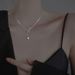 S999 Sterling Silver Beidou Seven Star Necklace Instagram Light Luxury Cold And Indifferent Wind Small Crowd Sweater_ipsvogv.com