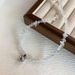 Mo Ace * Et Falling Bead Necklace Simple, Versatile, High End, Copper Plated Platinum Zircon Temperament Clavicle Chain_ipsvogv.com