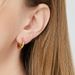 C Shaped Earrings Ins Style Silver Needle Simple Earrings Fashion Earrings_ipsvogv.com
