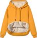 Women's Clothing warm pocket hooded sports sweatshirt jacket_ipsvogv.com
