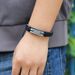 Men's Jewelry Metal Alloy Cowhide Bracelet Cross To Achieve The Meaning Of Simple Jewelry Genuine Leather Bracelet_ipsvogv.com