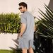 Men's Clothing Linen Short Sleeve Shirt Set Linen Summer Loose Casual Cotton Linen Cardigan Shirt Shorts_ipsvogv.com