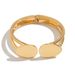 Cyberpunk Metal Smooth Open Fashion Geometry Water Drop Bracelet For Women_ipsvogv.com
