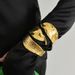 Fashionable Metallic Texture Linen Bracelet, Exaggerated Pleated Leaf-shaped Bracelet_ipsvogv.com