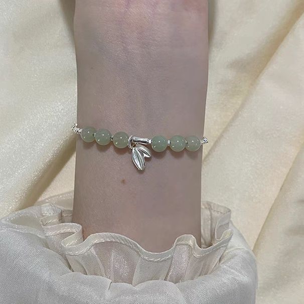 Pure Bamboo Knot High Rise Broken Silver For Women's Ins, New Niche Light Luxury Temperament, Chinese Style Bracelet_ipsvogv.com