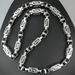 Stainless Steel 8.5mm Width Mens Necklace One-Piece No Buckle All Polished N379_ipsvogv.com