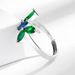 Japanese And Korean Light Luxury Style Niche Micro Inlay Colored Zircon Butterfly For Women's Instagram Trendy Opening_ipsvogv.com