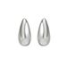 Gold-Plated Copper Minimalist Niche Versatile Design Water Drop S Silver Needle Winter Essential Stud Earrings_ipsvogv.com