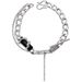 High Grade Snake Shaped Bracelet Unisex Men And Women Obsidian Hip Hop Retro Cuban Bracelet Couple Accessories Trendy And Cool_ipsvogv.com
