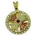 Fashion Trend Rotatable Cross Alloy Pendant Hip-hop Style Men's Cuban Chain Necklace Accessories Men_ipsvogv.com