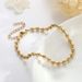 Stainless Steel Simple Fashion Steel Bead Chain Versatile Round Bead Bracelet Handmade Chain Jewelry_ipsvogv.com