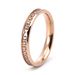 Women's Jewelry High End Stainless Steel Engagement Wedding Ring With Diamonds Jewelry Simple Ring_ipsvogv.com