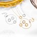 Women's Jewelry Set Fashion Retro Pattern Geometric Circle Necklace Bracelet Earrings Three Piece Set Stainless Steel Material_ipsvogv.com
