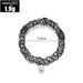 Personalized Fashionable Black Elastic Fishing Line, Expandable Point Diamond Circular Pendant, Collar, And Accessory_ipsvogv.com