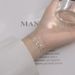 Fresh Side Chain Double-layer Bracelet With Feminine Charm, Niche Korean Version, Sweet Design, And Feel As A Handmade_ipsvogv.com