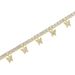 Women's Jewelry Animal Butterfly Pendant Anklet Inlaid With White Pink Zircon Ladies 5mm Tennis Chain Jewelry_ipsvogv.com