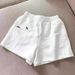Women's Clothing Fashion Letter Sportswear Suit Women Zipper Hoodie Shorts Two-piece Set_ipsvogv.com