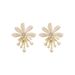 Korean flower pearl simple temperament unique niche high end design fairy earrings price adjustment_ipsvogv.com