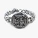 Domineering Style Men's Stainless Steel Temple Cross Halloween Cuban Bracelet Punk Jewelry_ipsvogv.com