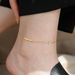 Small And Niche Cross Crystal Anklet Women's Alloy Summer 2023 New Design Trend_ipsvogv.com