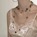 Three Layer Tassel Night Wind Chime Necklace Stacked Chain Female Retro Niche Temperament French Ball Beaded Necklace_ipsvogv.com