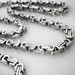 Cool Stainless Steel Men's 5mm width Byzantine Necklace Chain_ipsvogv.com