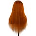 Ginger Orange Straight 13X4 Frontal Lace Wig 100% Human Hair Straight Human Hair Wig_ipsvogv.com
