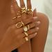 Women's Open Adjustable Ring Personality Geometric Niche Design Irregular Ring_ipsvogv.com