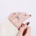 Korean Version Of Fashion Hot Selling One Carat Four Claw Women's Ring, Live Mouth Mosang Stone Ring_ipsvogv.com