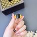 Vietnamese Sand Golden Hair Ring, Men's Dominance, Ethnic Style, Light Luxury, Long Lasting Color, Hand Accessories_ipsvogv.com
